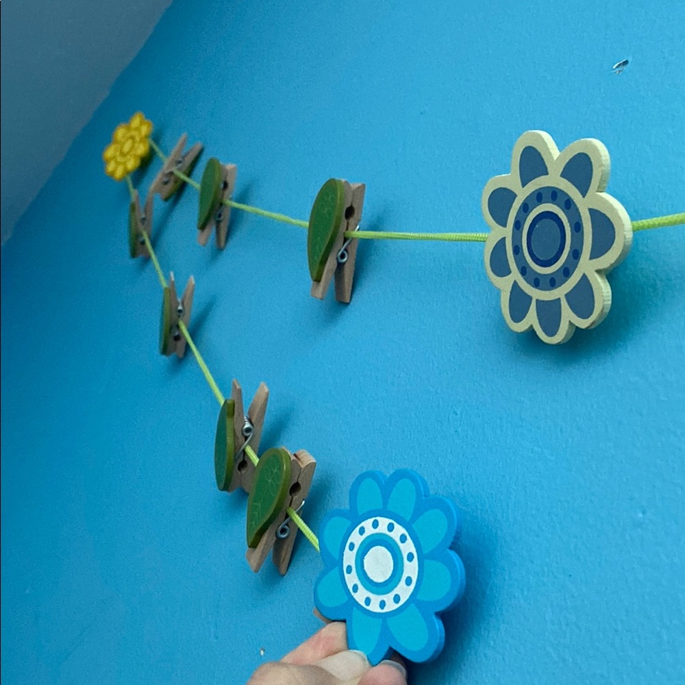 Colorful Flower Wall Decor